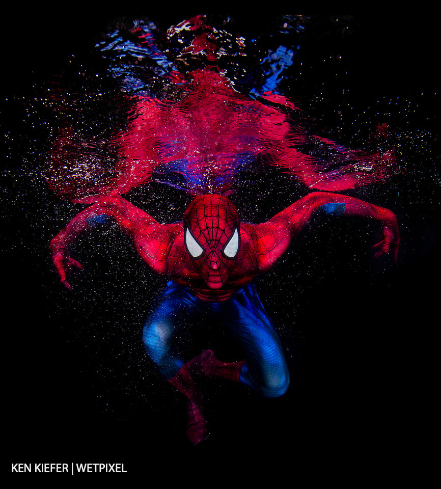 Spider-Man's amazingness doesn't stop when he heads underwater.