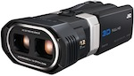 JVC announces GZ-TD1 full HD 3D consumer camcorder Photo
