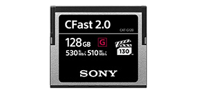 Sony announces CFast memory cards Photo