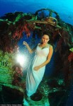 Underwater fashion shoot in the Red Sea Photo