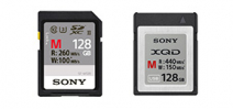 Sony announces pro XQD and SD cards and readers Photo