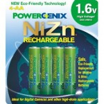 PowerGenix NiZn (Nickel-Zinc) 1.6v rechargeable batteries Photo