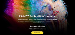 Nikon adds ProRes RAW support to Z6 and Z7 Photo