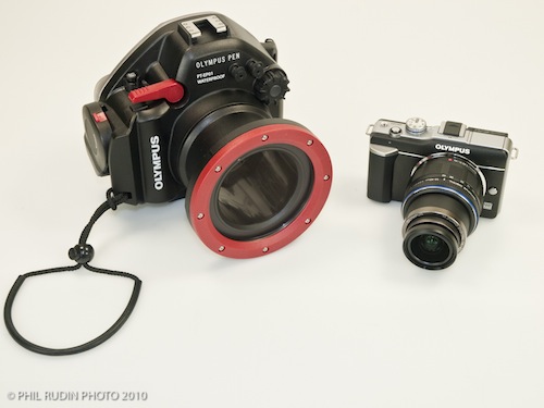 Hands on review of the Olympus EPL-1 and PT-EP01 housing. :: Wetpixel.com