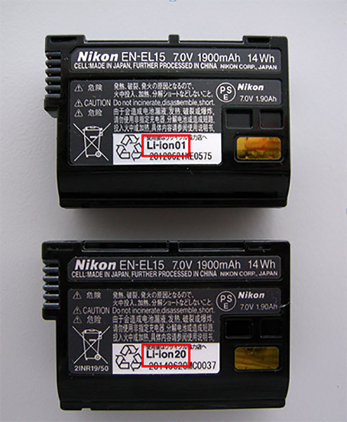 Nikon batteries on Wetpixel
